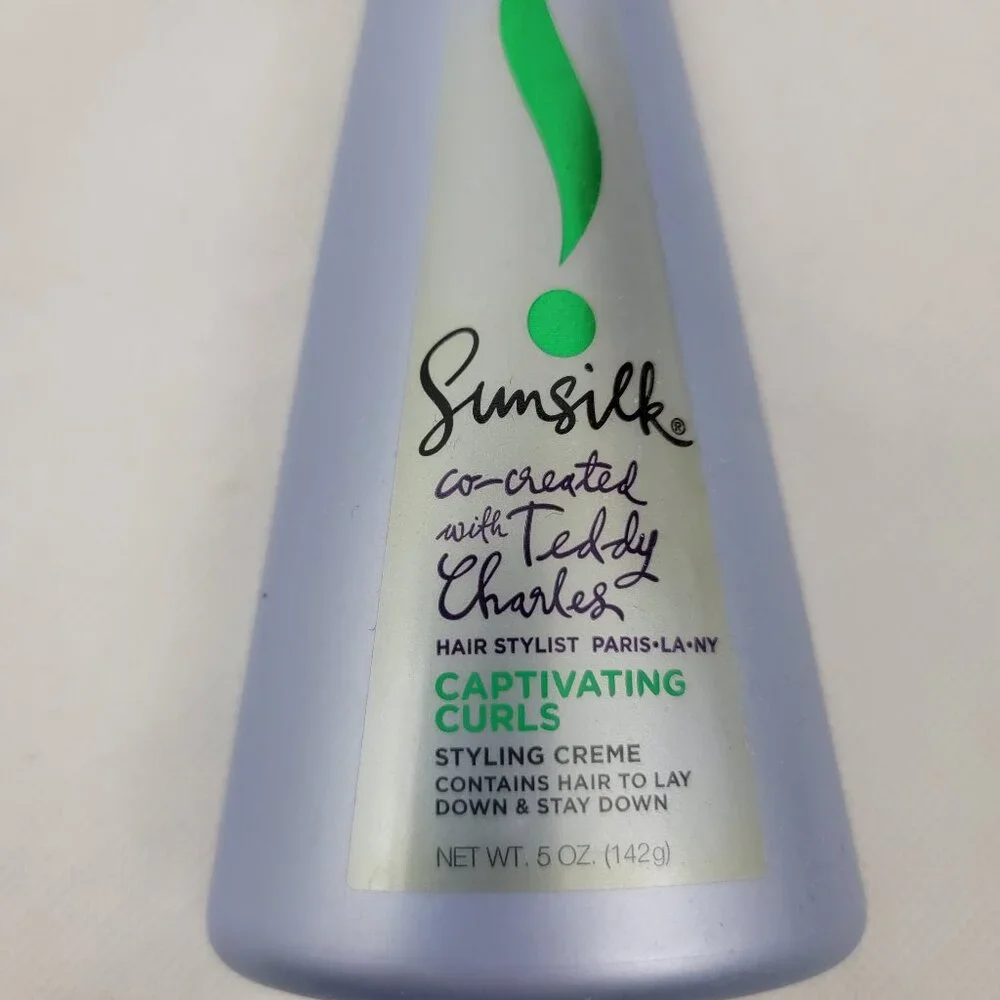 SUNSILK Captivating Curls Styling Creme 5 oz Used
